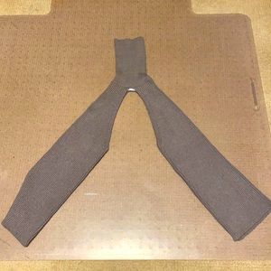 Zara’s turtle neck sleeve’s and neck only